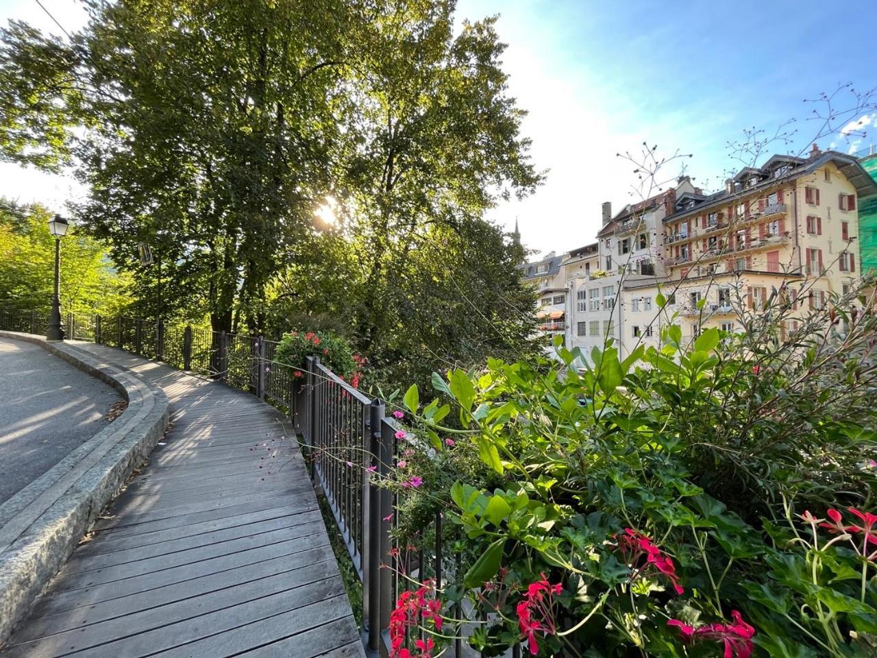 Apartamento Un Nid Sous Les Toits Saint-Gervais-les-Bains Exterior foto