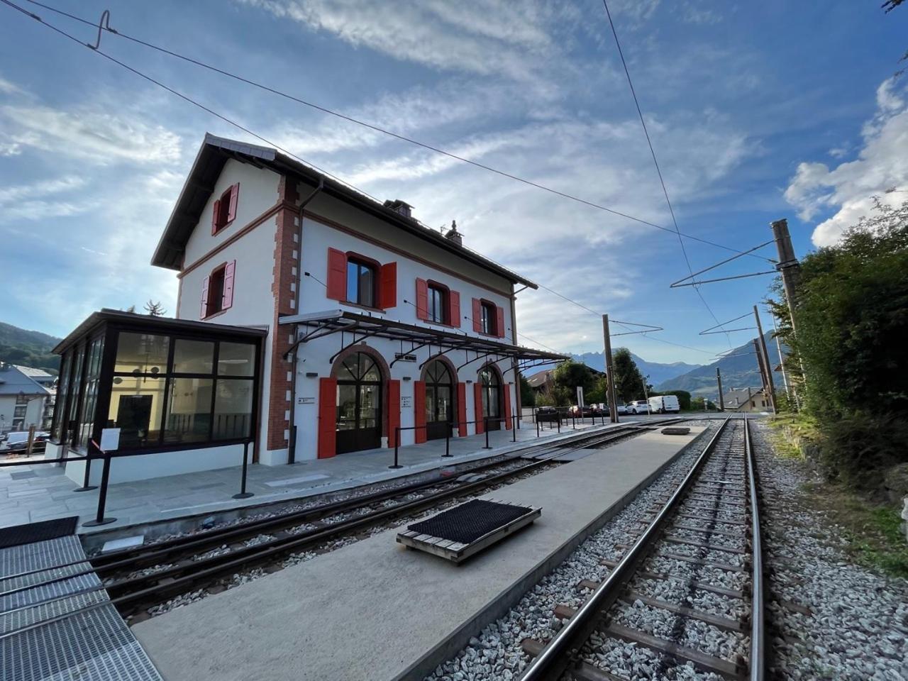 Apartamento Un Nid Sous Les Toits Saint-Gervais-les-Bains Exterior foto