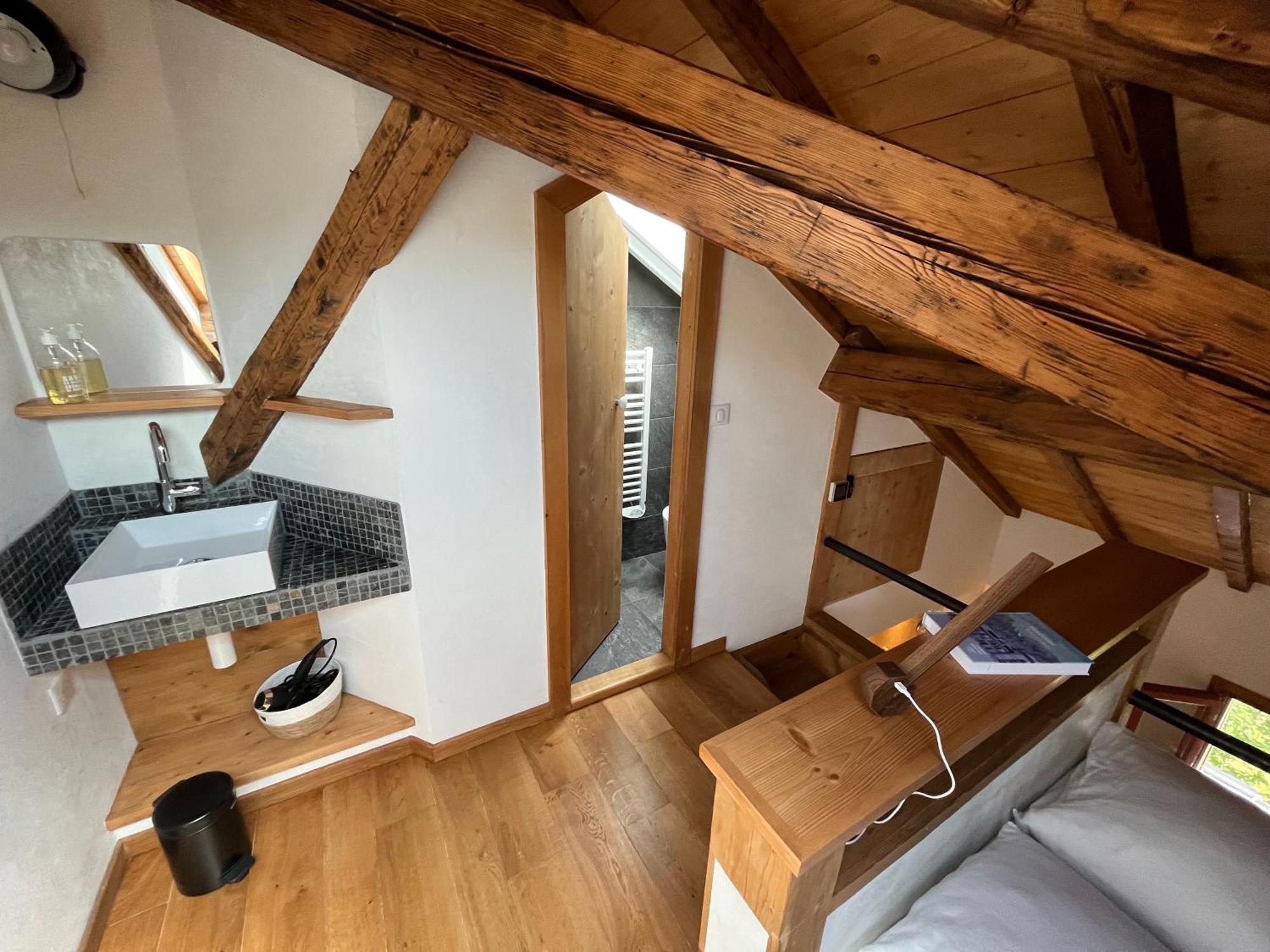 Apartamento Un Nid Sous Les Toits Saint-Gervais-les-Bains Exterior foto